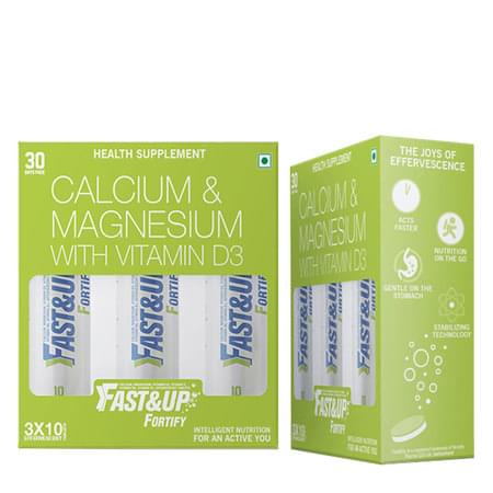 Fast&up Fortify - Pack Of 3 Tubes - Lime And Lemon Flavor